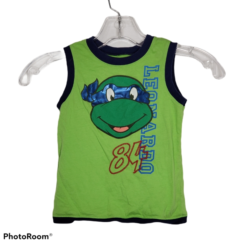Embroidered Teenage Mutant Turtle Tank